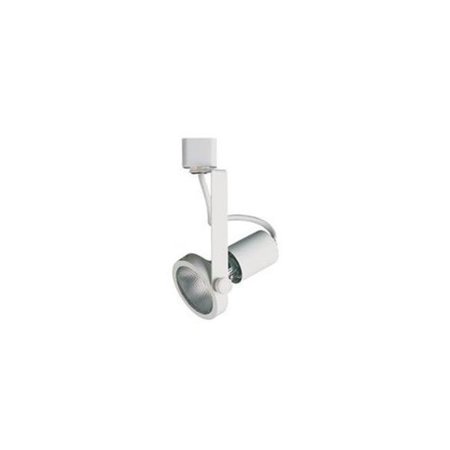 RADIANT 2-Wire Connection Gimbal Linear Track Lighting Head - White RA194505